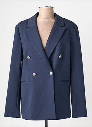 Blazer coupe cintrée bleu JULIE GUERLANDE femme