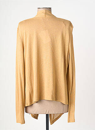 Gilet manches longues stretch marron JULIE GUERLANDE femme