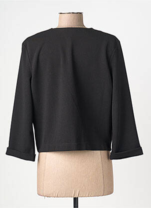Veste casual coupe droite noir JULIE GUERLANDE femme