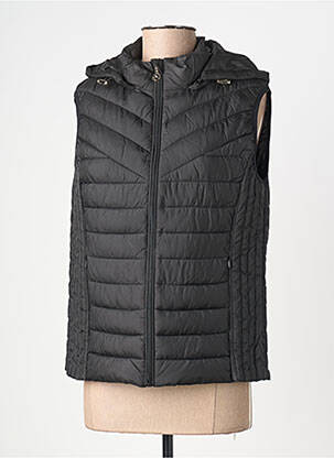 Doudoune capuche a capuche noir JULIE GUERLANDE femme