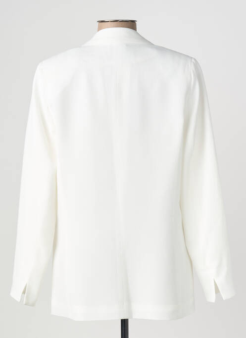 Blazer coupe cintrée blanc DEVERNOIS femme