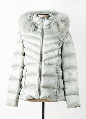 Doudoune poches a capuche gris BETTY BARCLAY femme