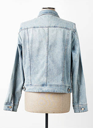 Veste casual coupe droite bleu JULIE GUERLANDE femme