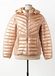 Doudoune poches a capuche or JULIE GUERLANDE femme