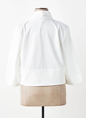 Blazer poches blanc JULIE GUERLANDE femme