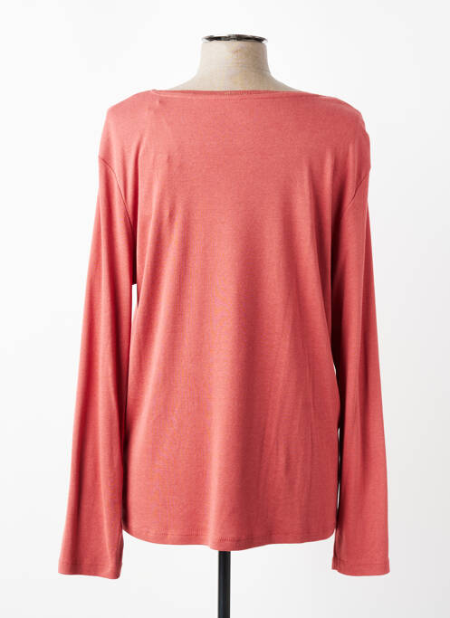 T-shirt manches longues manches longues rose C'EST BEAU LA VIE femme