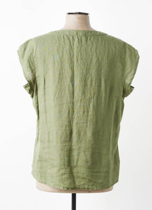 Top manches courtes manches courtes vert DEVERNOIS femme