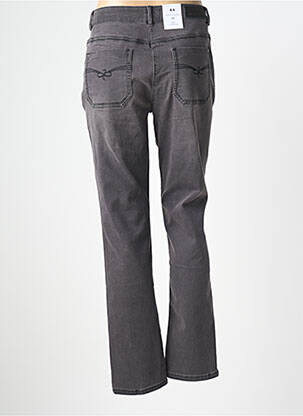 Jeans coupe slim stretch taille normale gris JULIE GUERLANDE femme