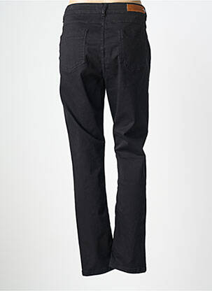 Pantalon slim stretch taille normale noir JULIE GUERLANDE femme