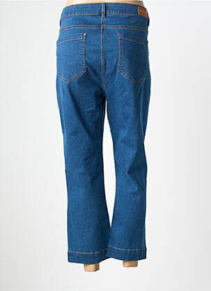Jeans coupe droite stretch taille normale bleu DEVERNOIS femme