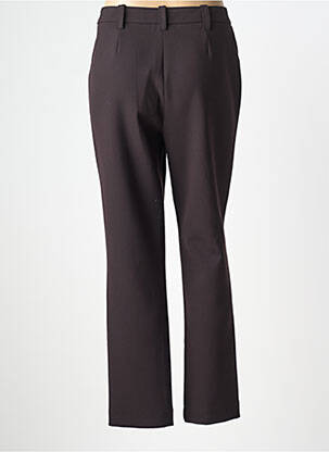 Pantalon slim stretch taille normale marron DEVERNOIS femme