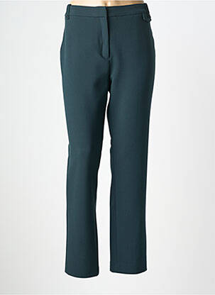 Pantalon slim stretch taille normale vert DEVERNOIS femme