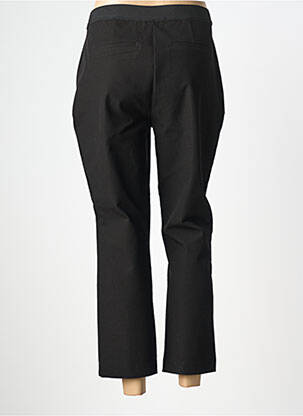 Pantalon 7/8 stretch taille normale noir DEVERNOIS femme
