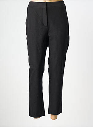 Pantalon 7/8 stretch taille normale noir DEVERNOIS femme