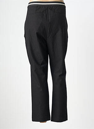 Pantalon 7/8 stretch taille normale noir DEVERNOIS femme