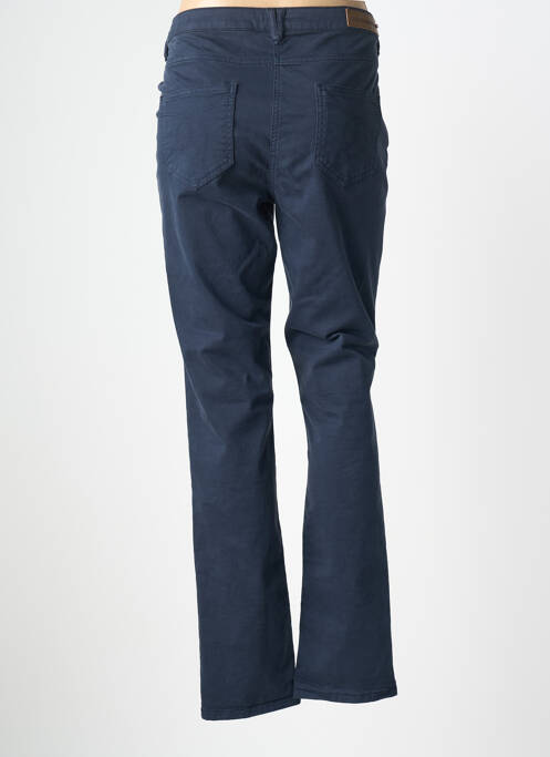 Pantalon droit stretch taille normale bleu fonce JULIE GUERLANDE femme