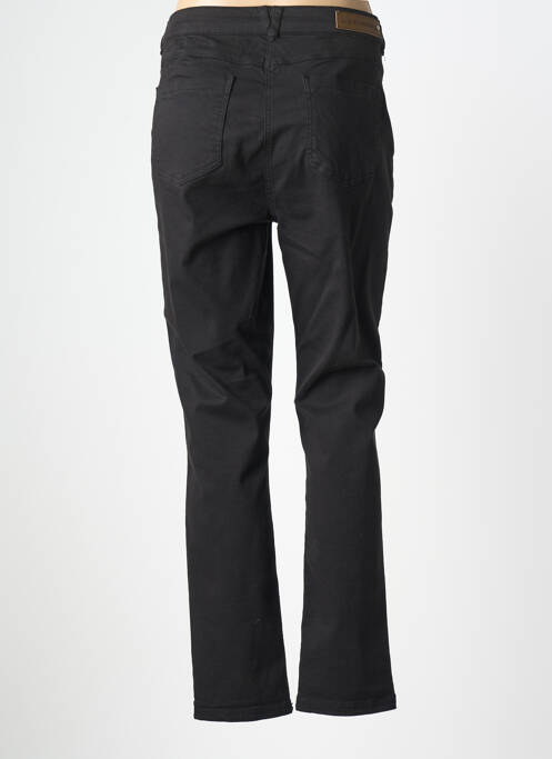 Pantalon slim stretch taille normale noir JULIE GUERLANDE femme