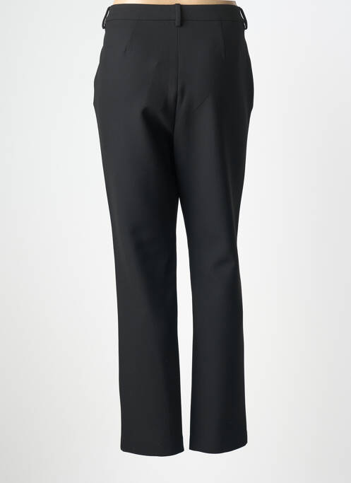 Pantalon droit stretch taille normale noir DEVERNOIS femme