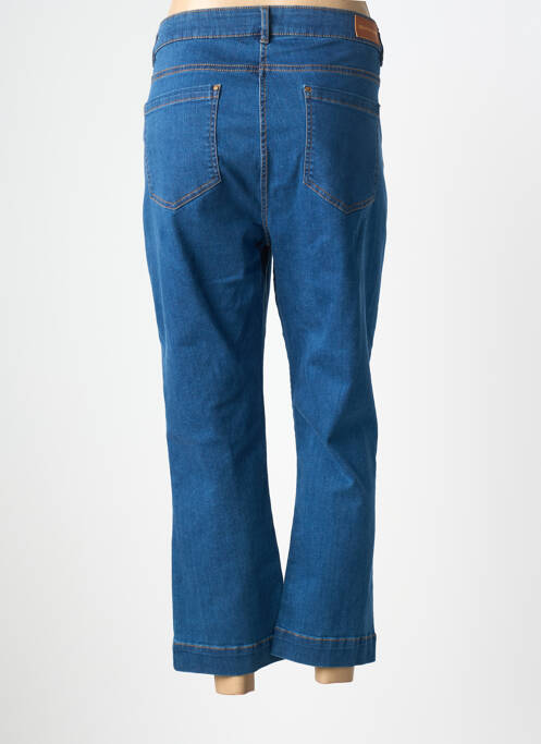 Jeans coupe droite stretch taille normale bleu DEVERNOIS femme