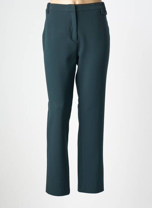 Pantalon slim stretch taille normale vert DEVERNOIS femme