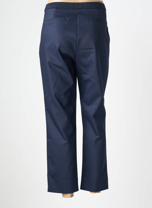 Pantalon 7/8 stretch taille normale bleu DEVERNOIS femme