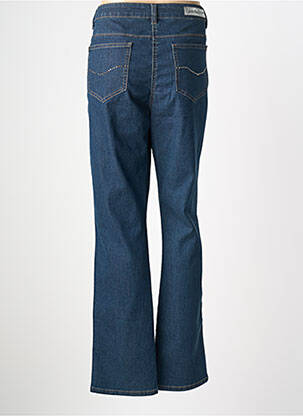 Jeans coupe slim stretch taille normale bleu JULIE GUERLANDE femme