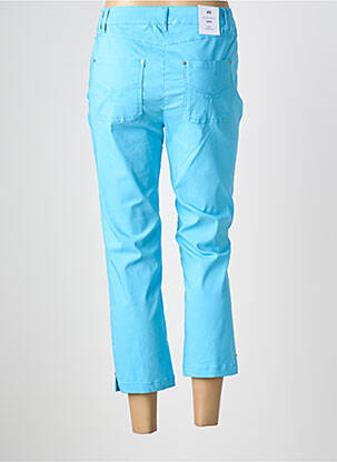 Pantacourt stretch taille normale bleu JULIE GUERLANDE femme
