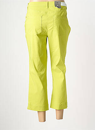 Pantacourt stretch taille normale vert JULIE GUERLANDE femme