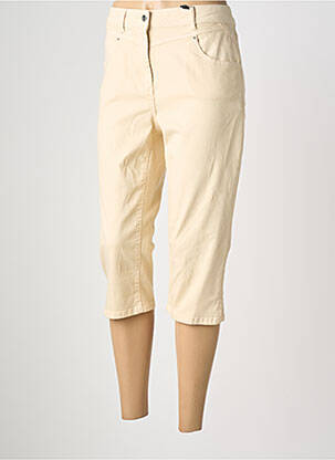 Corsaire stretch taille normale beige JULIE GUERLANDE femme
