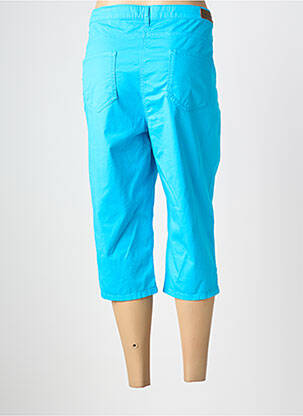 Corsaire tissage popeline taille normale bleu JULIE GUERLANDE femme