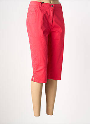 Corsaire tissage popeline taille normale rouge JULIE GUERLANDE femme