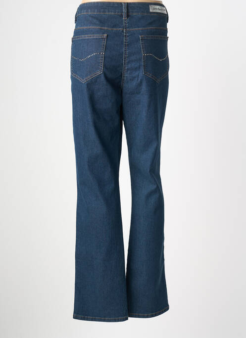 Jeans coupe slim stretch taille normale bleu JULIE GUERLANDE femme