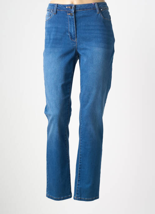 Pantacourt poches taille normale bleu JULIE GUERLANDE homme