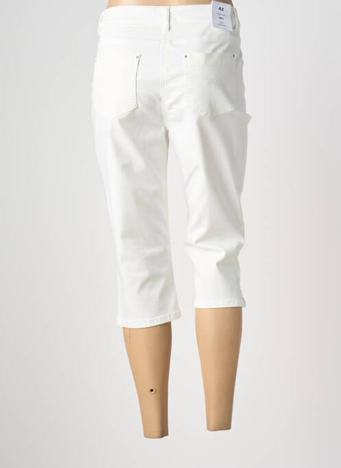 Corsaire stretch taille normale blanc JULIE GUERLANDE femme