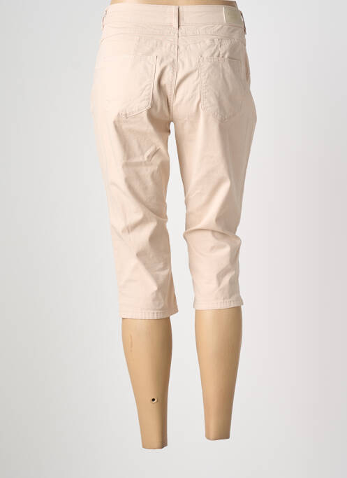 Corsaire tissage popeline taille normale beige C'EST BEAU LA VIE femme
