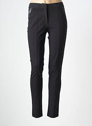 Pantalon slim taille élastique taille normale noir DIANE LAURY femme