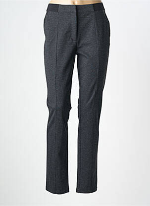 Pantalon slim taille élastique taille normale gris JULIE GUERLANDE femme