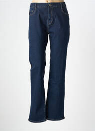 Jeans coupe droite taille normale taille normale bleu VOGGO femme