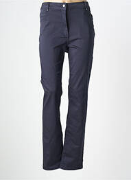 Jeans coupe slim stretch taille normale bleu JULIE GUERLANDE femme