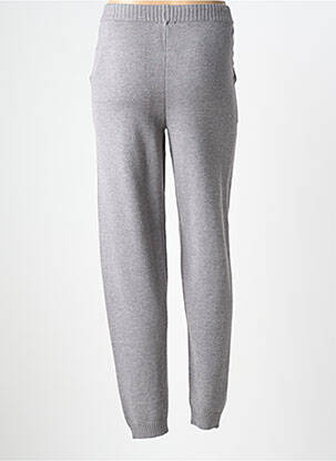 Pantalon slim taille élastique taille normale gris C'EST BEAU LA VIE femme