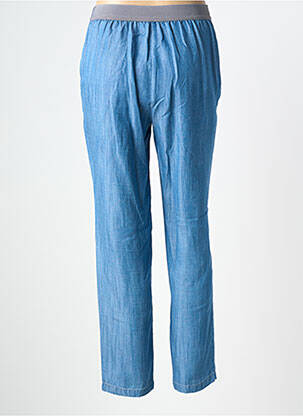 Pantalon slim taille élastique taille normale bleu DEVERNOIS femme