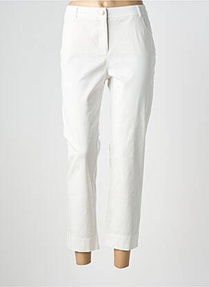 Jeans coupe slim tissage brut taille normale beige DEVERNOIS femme
