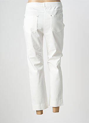 Jeans coupe slim tissage brut taille normale beige DEVERNOIS femme