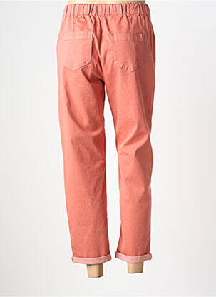 Pantalon 7/8 stretch taille normale orange JULIE GUERLANDE femme