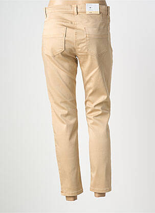 Pantalon slim tissage popeline taille normale beige BETTY BARCLAY femme