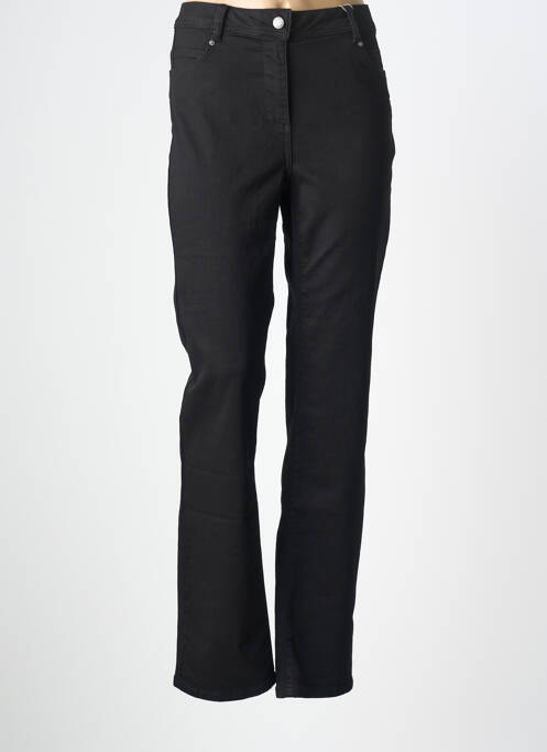 Jeans coupe slim tissage brut taille normale noir DIANE LAURY femme