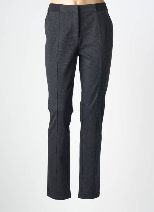 Pantalon slim taille élastique taille normale gris JULIE GUERLANDE femme
