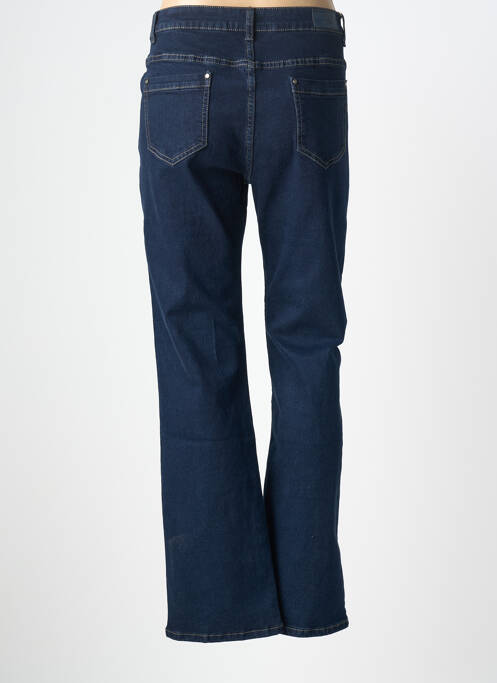 Jeans coupe droite taille normale taille normale bleu VOGGO femme