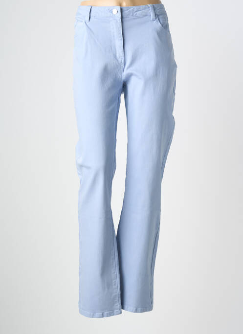 Pantalon slim taille normale taille normale bleu DIANE LAURY femme