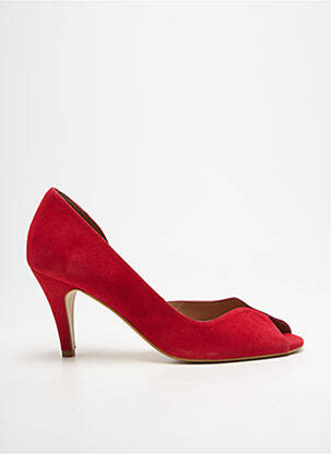 Escarpins talon aiguille talon de 7 à 9cm rouge BELLA STORIA femme